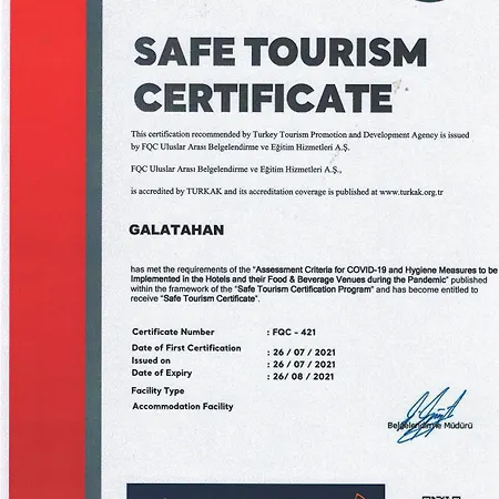Hotel Galatahan Karakoy Istanbul