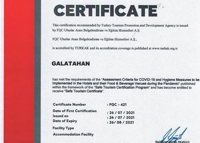 Hotel Galatahan Karakoy Istanbul